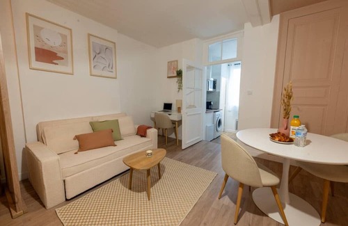 Romilly-sur-Seine Apartment | Magnificent renovated Studio downtown 3pers wifi