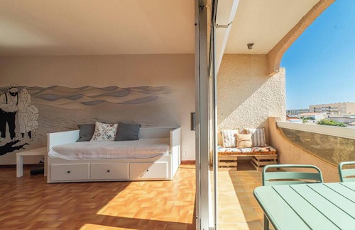 Port-la-Nouvelle Apartment | Homerez - Apt sea view Port-la-Nouvelle