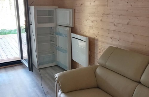 Les Sagnieres Apartment | 2 rooms with terrace and garden at the start of hiking wifi TV washing machine