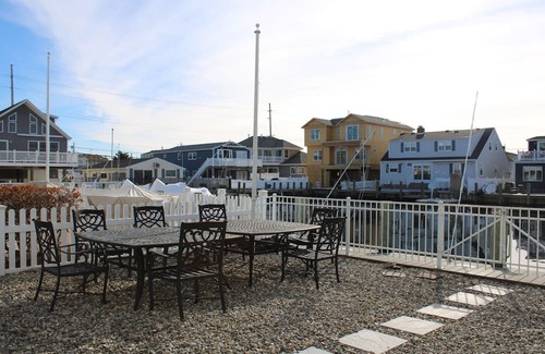 Lavallette House | 4-bedroom waterfront Lavallette beach home with fenced yard & WiFi, AC. Book now