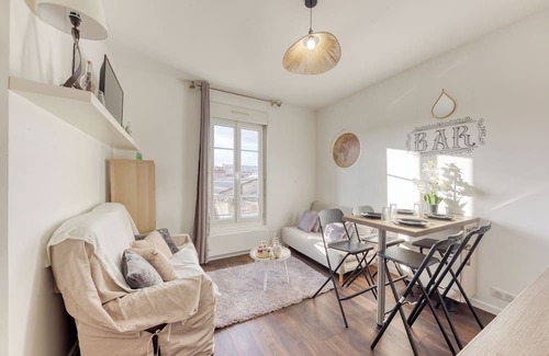 Ivry-port Apartment | T2 little pink nest