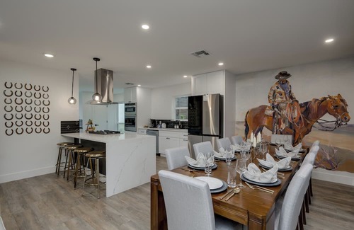 Coronado Hills House | Boots and Bourbon Bungalow-Spacious 5-bedroom home in Austin with sauna & pool