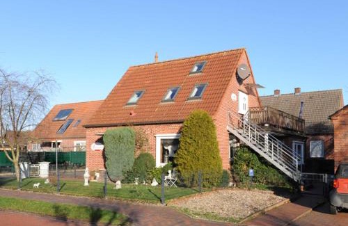 Greetsiel Apartment | Ferienstübchen Julian mit Dachterrasse