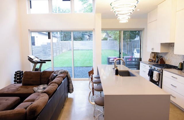 Chic Modern Home with Huge Backyard for Events
