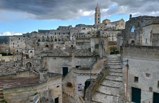 Cozy 1-bedroom apartment in charming Matera with WiFi, AC and panorama