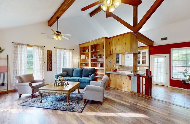 Spacious home with backyard & firepit