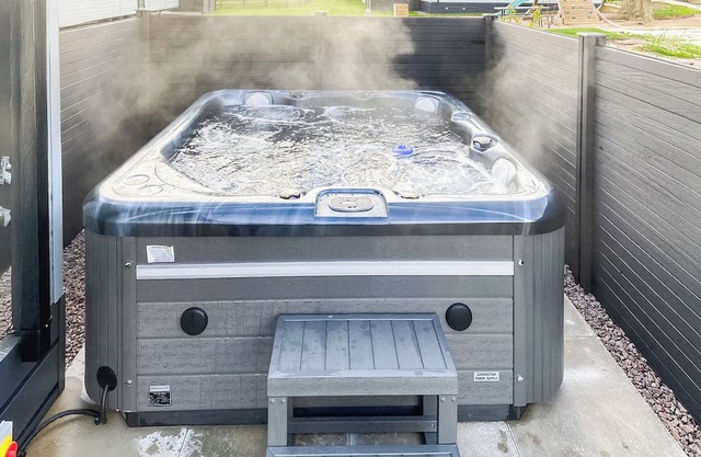 Spacious and comfortable holiday home featuring your own private hot tub.