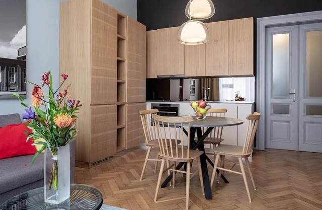 Luxury one bedroom apartment in Vinohrady