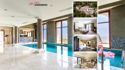 K&M - Monaco View - Luxury Villa - Pool