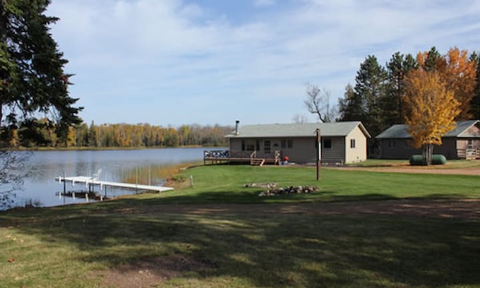 Presque Isle Cabin | Charming lake front northwoods cabin
