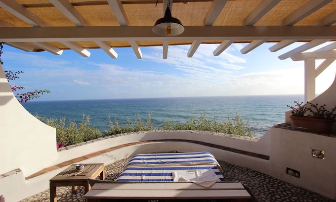 Latina Lido Apartment | Private Access to the Sea, 80 sqm Open Space With Kitchen, and 25 sqm Terrace