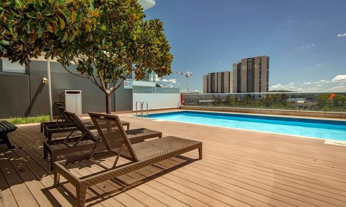 Belconnen Apartment | Sensational City Apartment with Lake Views