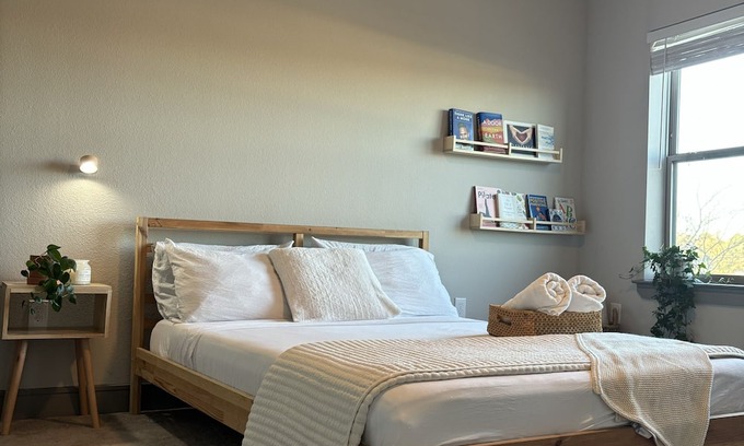 Addicks Apartment | Luxury cozy room“ The Healing Era “ with private bathroom near Katy I10 Park Row