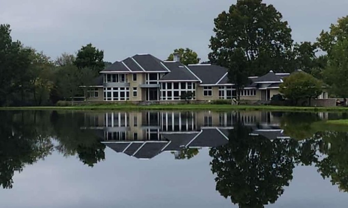Allegan House | Timeless retreat for memorable occasions. Private river front estate on 60 acres