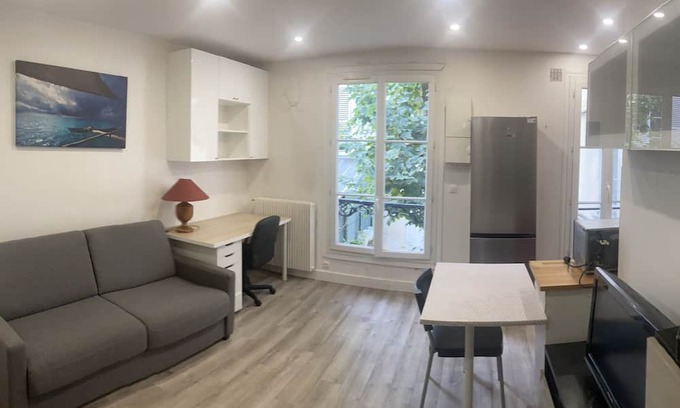 Epinettes Apartment | Studio Paris 17 Batignolles/epinnettes 21m2