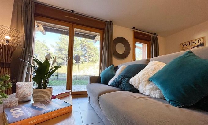 Le Devoluy Apartment | Spacious nest close to the Fontettes chairlift