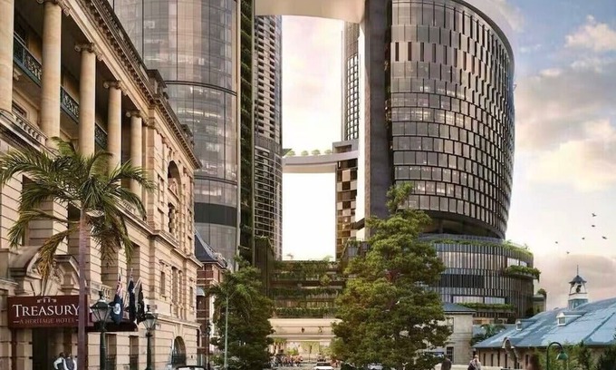 Brisbane Central Business District Apartment | Lavish 3 bedroom in Queens Wharf with car park
