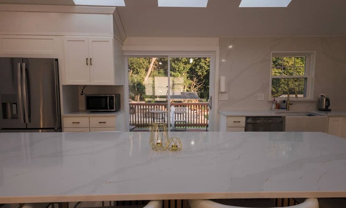 Salem House | Luxury Family Home with Private Yard in Salem- parking included