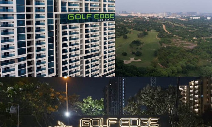 Nanakram Guda House | Sky Loft – Soar Above the City in Comfort, Surrounded by Skyline and Greenery.