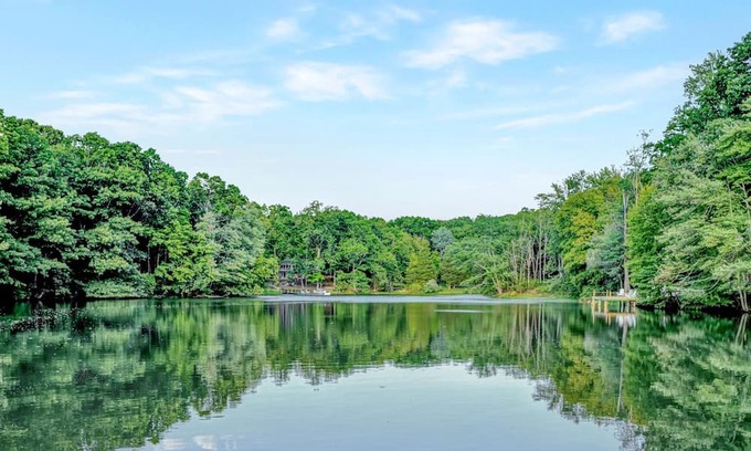 Johnsonburg House | Achieve Lake Front Cabin on a 200 Acre Farm Estate