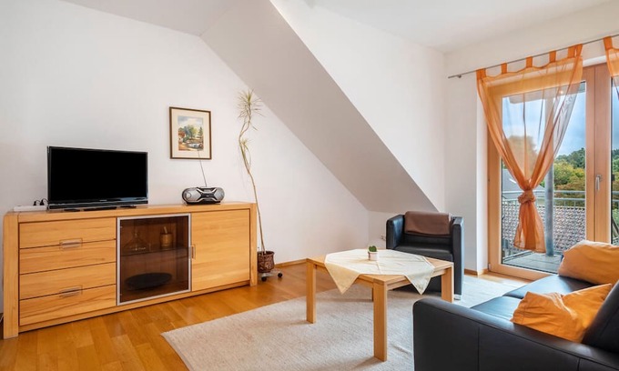 Bad Waldsee Apartment | Apartment '3 Dachgeschoss' with Balcony and Wi-Fi