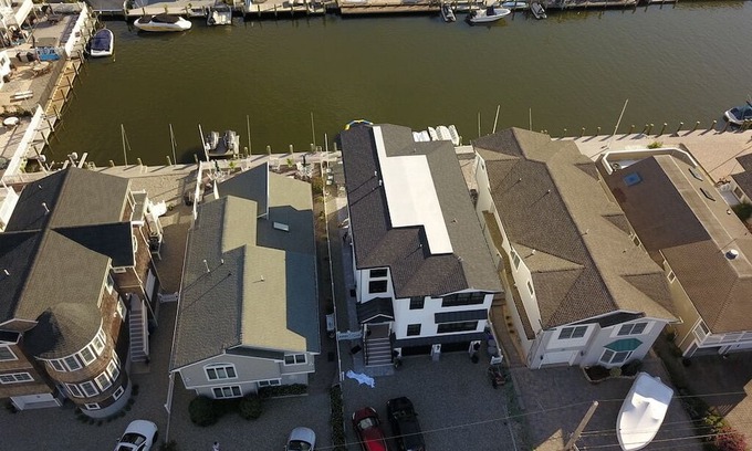 Lavallette House | 4-bedroom waterfront Lavallette beach home with fenced yard & WiFi, AC. Book now