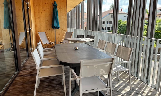 Metabief Apartment | Le Morond - Handicap gîte for 8 people
